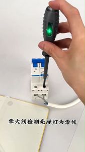 Bút Thử Điện (Tua Vít) 2 Đèn Led Báo Mạch Điện Đầu Bake/Dẹp Từ Tính Nhựa ABS Chống Trượt Cách Điện An Toàn Thông Minh