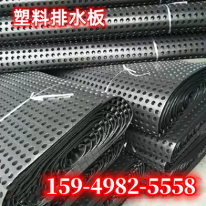 PE Plastic Drainage Board 20mm High 25mm Thick 3cm Thick Moisture Drainage Board for Garden Roof Garden Construction