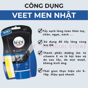 Kem tẩy lông Veet Men cho nam giới 150g của Nhật