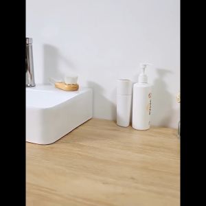 FR-C999 Tempat Tissue Transparan Estetik Tutup Kayu Minimalis / Kotak Tissue Box Wadah Tisu