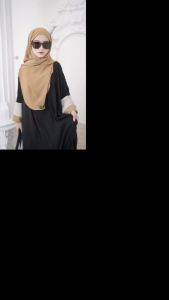 (DAPAT HIJAB) BISA COD KINARA DRESS GAMIS ABAYA SET PASHMINA WANITA JUMBO BUSUI CEY AIRFLOW PREMIUM LIMITED