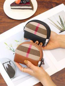 New Arrival High-End Exquisite Internet Hot Coin Purse Double Zipper Coin Bag Womens Handbag Mini Big Wallet