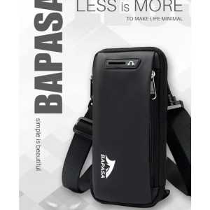 Tas Selempang Pria Multifungsi BAPASA / Portable crossbody Bag Tas Selempang Pinggang terbaru mantap