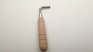 1Pcs Guitar Wrench Hexagon Adjusting Rod Solid Wood Handle Guitar Fingerboard Pitch Adjustment Tool