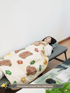 Kursi Malas Tempat Tidur Lipat Kasur lipat portabel Tempat tidur lipat luar Kasur tebal Kursi Santai