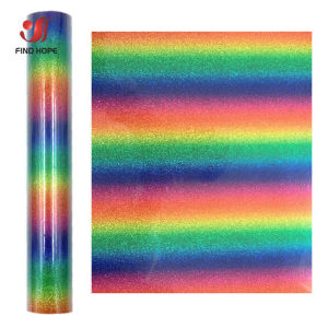 Glitter HTV Heat Transfer Vinyl Film for Iron on Tshirts Bag Vinyl for All Cutter Machine Easy to Weed for Heat Vinyl Design DIY