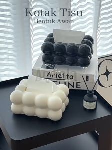 Angola Kotak Tisu Awan D68 Cloud Tissue Box/Tempat Tisu Aesthetic/Kotak Penyimpanan Tisu