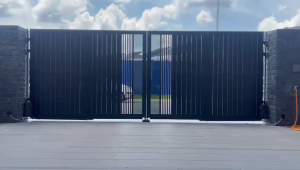 DCMOTO DC555-6TL Trackless Folding Auto Gate System Full Set [8 ft - 20 ft]