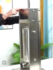 10L/15L/7L/3L Sausage Stuffer Machine with free stainless 4pcs Funnel and extra gasket (Manual stuffer)