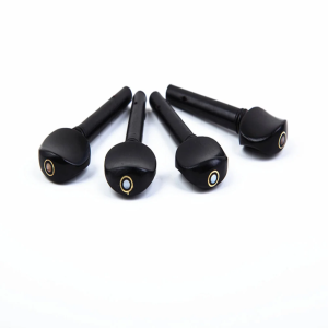 IRIN | Ebony Violin Pegs for 4/4 3/4 1/4 1/2 1/8 Violins Stringed Instrument 4Pcs Set Tuning Pegs Replacement Parts Violin Accessories