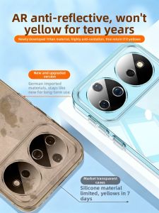 Newyu | Transparent Full-coverage Anti-drop Slim Phone Case