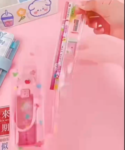 5 in 1 Cartoon portable stationery set gift box prize childrens creative reward gift