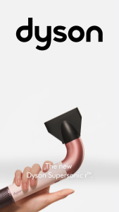 Dyson Supersonic r ™ Hair Dryer HD17 (Ceramic Pink/Rose Gold) - Pengering Rambut
