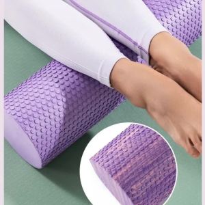 1PC Ngụy Trang Chắc Chắn EVA Thể Dục Massage Con Lăn Bọt Cầu Vồng Điểm Nổi Yoga Cột Để Thư Giãn Cơ Bắp