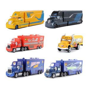 Disney Pixar Cars Storm Jackson Truck Mack McQueen Toy Car 51 Ramirez Racing 1:55 Die Cast Doc Hudson Model Kids Birthday Gifts