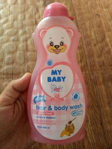 My Baby hair & body wash sweety floral 200ml sabun dan shampo anak bayi