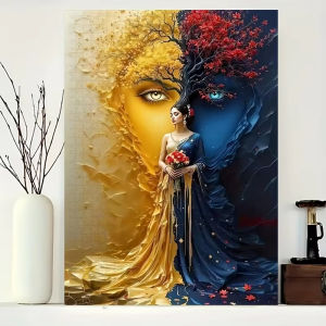 Beautiful Girl 1000pcs Puzzle Game - Intellectual Challenge DIY Game Family Interactive Fun Advanced Skill Level