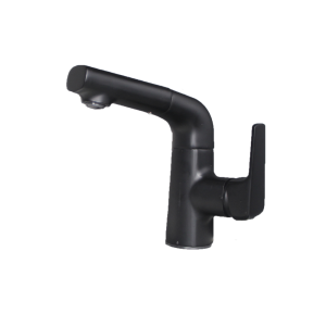 baokemo Pull-out Faucet For Basin Brass Batchen Faucet Handle Sink Faucet with 360 Degrees Pull Down Sprayer