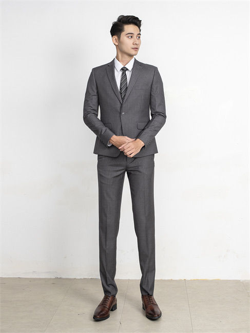 Bộ suit nam ARISTINO phom Slim fit ôm vừa, đường may tỉ mỉ, chất liệu cao  cấp, dễ bảo quản - ASU00508 | Shopee Việt Nam