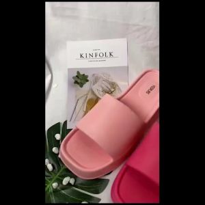 BL-802-1 Sandal Selop Wanita Sandal Wedges Jelly Korean Style Import PVC