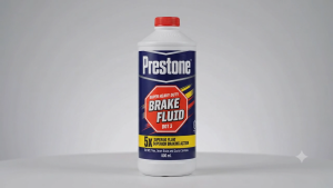Prestone DOT 3 Super Heavy Duty Brake Fluid 900mL 5X Superior Braking Action for ABS Disc Drum Brake Hydraulic Clutch Car Motorcycle Van Truck