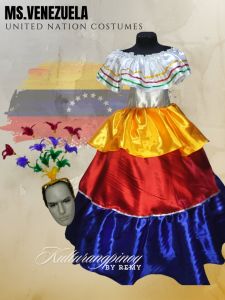 Venezuela/Mexico/Argentina/Pueto rica costume