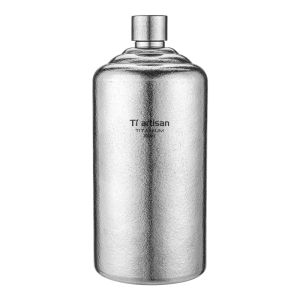 Tiartisan | Outdoor Portable and Home Large Capacity Pure Titanium Wine Flask