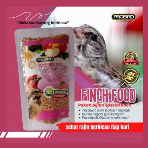 Finch food probird spesial blacktroath sanger mozambik finch cepet gacor