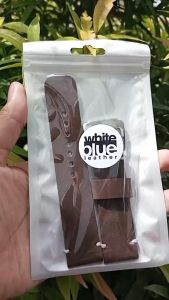 Tali Jam Kulit Asli Sapi Selapis Coklat WB - Garansi 1 Tahun