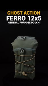 Ghost Action Tactical General Purpose Pocket - 12x5 GP Pouch Molle Multi-function Tool Bag 6502