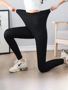 Slim Fit Modal Leggings Womens plus Size Comfortable High Waist Elastic Thin Cotton Yoga Pants Spring Summer Autumn