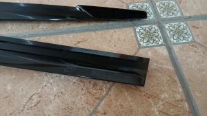 Kia Seltos 2019-2022 Window Rain Door Visor OEM Door Visor /Rain Guard /Window Rain Gutter Made In korea