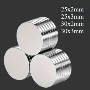 25x2/25x3/30x2/30x3mm strong circular refrigerator magnet suitable for refrigerators handicrafts bag parts whiteboards