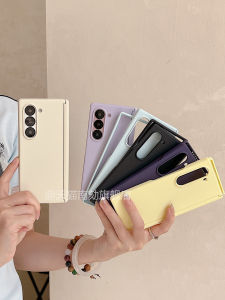 Foldable Screen Phone Case New Model Zfold6 Protective Hard Shell Three Segments Skin like Sensation Durable Anti-Fall Design