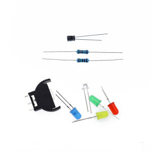1Set For GAMECUBE NGC BATTERY UPGRADE For SEGA Dreamcast DC Controller Ports PCB Power LED Kit Fuse Capacitor Battery Holder Kit