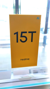 Realme 15T 5G (8/256) ประกันศูนย์ 12 เดือน [ หน้าจอ6.57 นิ้ว แบต 7000 mAh ] (zeropoint)