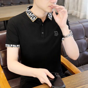 Áo Thun Nam Tay Ngắn Thời Trang Mùa Hè 2024 Dáng Ôm Vừa Vặn in Chữ Cotton Polyester Pha Trộn Thời Trang Thường Ngày