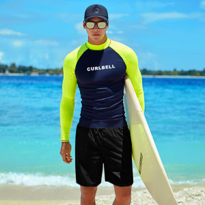 Mens Long Sleeve Surfing Wetsuit Quick Dry Diving Suit Jellyfish Swimming Gear Floatation Snorkeling Pants Casual Swimwear