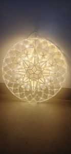 TORI CAPIZ - TALA 20" NATURAL WARM LIGHT ( FULL LED )