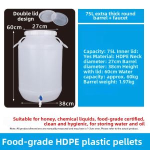 SHUSHENG | Food-Grade Plastic Storage Bucket