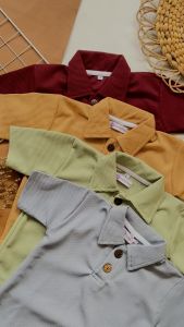 Trendy Now - Stelan Baju Kaos Anak Lak-Laki Usia 1-4 Tahun Bahan Lembut Kualitas Premium