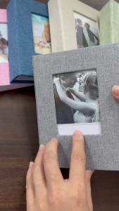 4R Linen Photo Album 72 Photos Photobook 4x6 Inch Photo