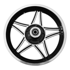 12 Inch Disc Brake Alloy Front Wheel Hub Electric Bicycle E-bike Rim Fit for 12 1/2x2 1/4 12 1/2x2.75 12 1/2x3.0 Tire Inner Tube