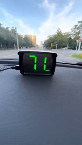 Car HUD Display km LED Digital Speedometer with GPS Large Screen Accurate Odometer USB Safe Driving