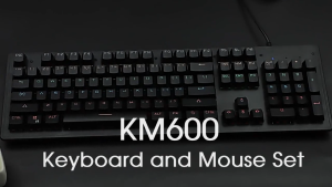 【SG】HXR KM600 Wired Mechanical Keyboard Mouse Combo RGB Backlight 104 Keys Blue Axis Office Game Device Computer Accessories