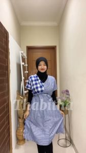 { THABITHA } MC / dress lakola / dress model terbaru / baju kondangan / dres / dress cantik kekinian / baju dress wanita dewasa / dress wanita korean style kekinian remaja / dress wanita / { free ongkir + cod }