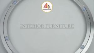 Kolaher Ring Meja Putar Makan Putar Lazy Susan Rotate Tatakan Kaca 20cm/30cm/40cm/50cm