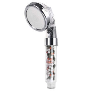 Zhangji 3 Functions High Pressure SPA Shower Head Water Saving Handheld Rainfall Bathroom Accessory Anion Filter Shower