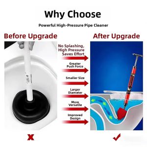 FUXINZHI | High-Pressure Toilet Clog Remover