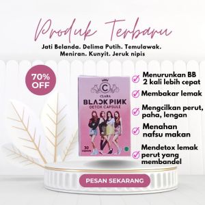 Clara Black Pink Detox Capsule